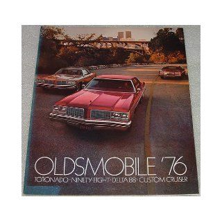 1976 Oldsmobile Toronado, Ninety Eight, Delta 88, Custom Cruiser Sales Brochure: Oldsmobile: Books