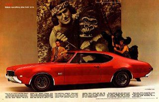 1969 OLDSMOBILE FULL LINE COLOR SALES BROCHURE: TORONADO, NINETY EIGHT, DELTA 88, 4 4 2, CUTLASS, F 85 & STATION WAGONS   USA   BEAUTIFUL !! : Other Products : Everything Else