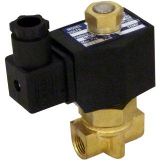 12v DC 4mm 1/4" NPT Normally Closed Brass NBR 2 Way Solenoid Valve: Everything Else