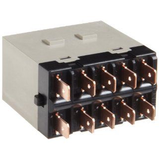 Omron G7J 3A1B T AC24 General Purpose Relay, Quick Connect Terminal, W Bracket Mounting, Triple Pole Single Throw Normally Open and Single Pole Single Throw Normally Closed Contacts, 75 mA Rated Load Current, 24 VAC Rated Load Voltage: Electronic Relays: I