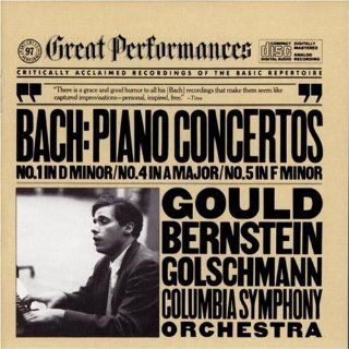 Bach: Piano Concertos nos 1, 4 5/Gould, Bernstein: Music