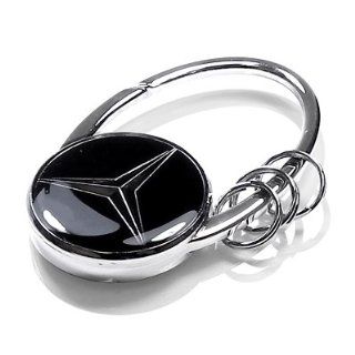 Mercedes Benz 3D Star Snap Hook Key Chain, Genuine MB Product: Automotive