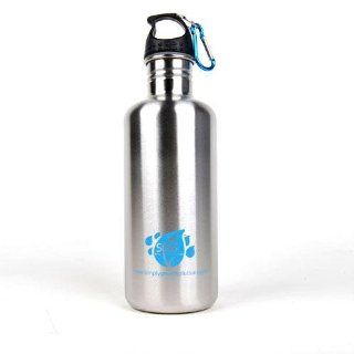 Stainless Steel Water Bottle Canteen 40oz.   Single Pack   Stainless Finish: Kitchen & Dining