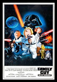 STAR WARS * CineMasterpieces FAMILY GUY BLUE HARVEST 40x60 MOVIE POSTER 2007: Entertainment Collectibles