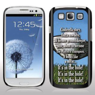 Samsung Galaxy S3 Case   Caddyshack   Movie Quote   "Cinderella story. Outta nowhere"   Black Protective Hard Case: Cell Phones & Accessories