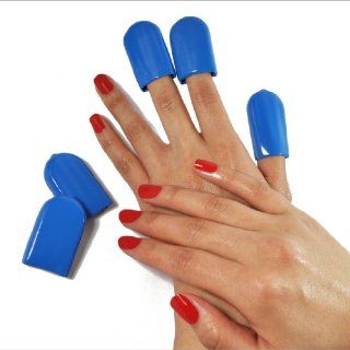Nailz Off Pro Soak off Gel Nail Remover Caps for Shellac Gelish Gelcolor 10 Caps : Nail Polish Removers : Beauty