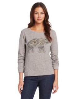 Lucky Brand Women's Elephant Emb Pullover at  Womens Clothing store