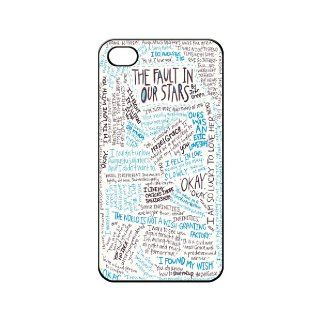 The Fault in Our Stars Okay Hard Back Shell Case Cover Skin for Iphone 4 4g 4s Cases   Black/white/clear: Books