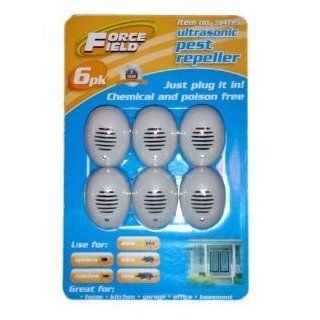 Force Field Ultrasonic Pest Repellers   6 Pack : Home Pest Repellents : Patio, Lawn & Garden