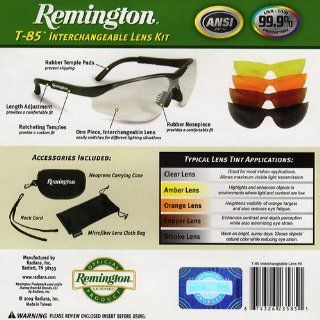 Radians Remington Interchangeable 5 Lens Kit : Hunting Safety Glasses : Sports & Outdoors