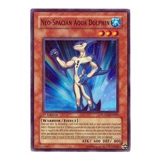 Yu Gi Oh!   Neo Spacian Aqua Dolphin (POTD EN003)   Power of the Duelist   Unlimited Edition   Super Rare: Toys & Games
