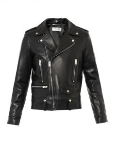 Leather biker jacket  Saint Laurent