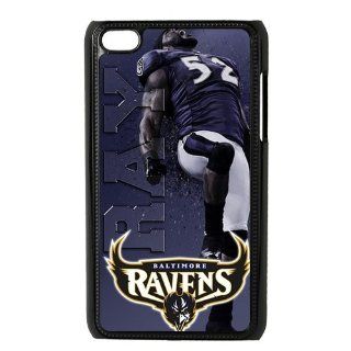 WY Supplier Ipod touch 4th Case Hardshell Baltimore Ravens Team background WY Supplier 147778: Cell Phones & Accessories