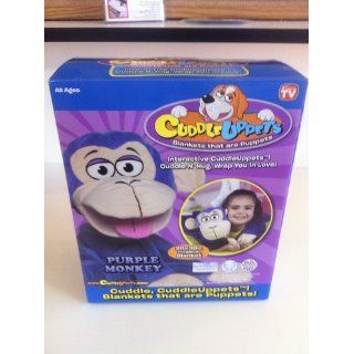 CuddleUppets Purple Monkey: Toys & Games