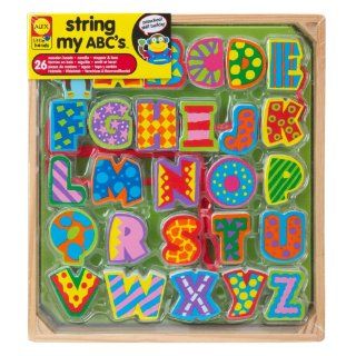ALEX Toys   Early Learning String My Abc'S  Little Hands 1487: Toys & Games