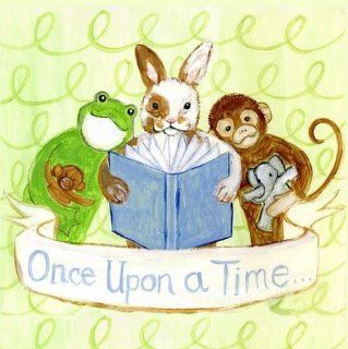 Once Upon a Time Animals Canvas Reproduction: Baby