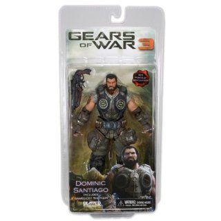 NECA Gears of War 3 Series 2 Action Figure Dominic Santiago: Toys & Games