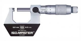 Brown & Sharpe TESA 01.10110 Isomaster Standard Outside Micrometer, 225 250mm Range, 0.01mm Graduation, +/ 0.008mm Accuracy: Industrial & Scientific