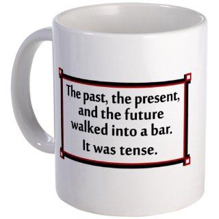 The past, the present, and the futureMug Mug by CafePress: Kitchen & Dining