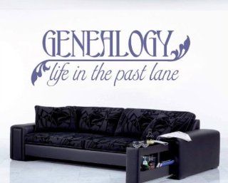 Genealogy Life in the Past Lane Sports Hobbies Outdoor Vinyl Wall Decal Sticker Mural Quotes Words Hb008   Other Products  