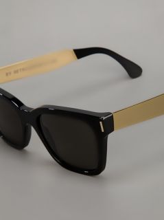 Retro Super Future '773 America Black & Gold' Sunglasses