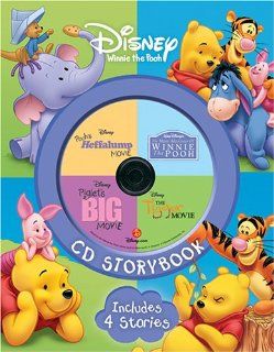 Disney Winnie the Pooh CD Storybook: The Many Adventure of Winnie the Pooh / Piglet's Big Movie / Pooh's Heffalump Movie / The Tigger Movie: A. A. Milne, Ernest H. Shepard: Books