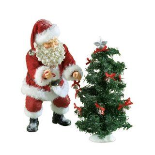 Department 56 Possible Dreams Silver Bells Santa   Holiday Figurines