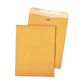 100% Recycled Brown Kraft Clasp Envelope, 9 x 12, Brown Kraft, 100/Box: Everything Else