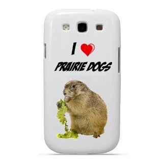 SudysAccessories I Love Heart Prairie Dogs Samsung Galaxy S3 Case S III Case i9300   SoftShell Full Plastic Snap On Graphic Case Cell Phones & Accessories