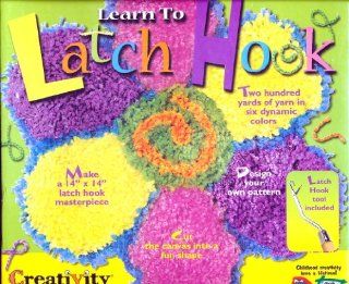 Creativity for kids: Learn To Latch Hook (Design and Learning Kit)