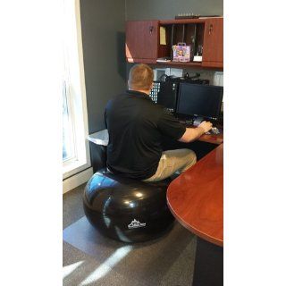 2000lbs Anti Burst Exercise Stability Ball with Pump : Sports & Outdoors