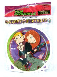 Kim Possible Happy Birthday Banner: Toys & Games