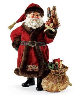 2013 Enesco Clothtique Possible Dreams *Holy Family* Santa Holds the Holy Family : Collectible Figurines : Everything Else