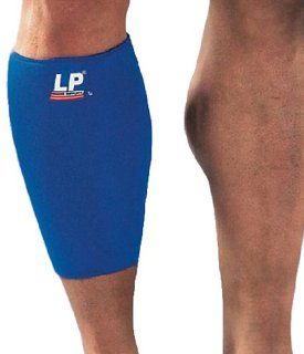 LP Shin & Calf Support (Black; One Size Fits Most)   provides compression & support over calf & shin: Sports & Outdoors
