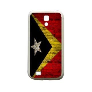 East Timor Brick Wall Flag Samsung Galaxy S4 White Silcone Case   Provides Great Protection: Cell Phones & Accessories