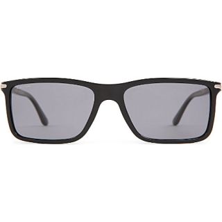 GIORGIO ARMANI   Frames of Life slim square frame sunglasses