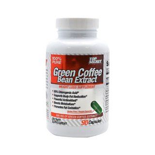 Top Secret Nutrition Green Coffee Bean Extract   90 capsules   HSG 1203397 Health & Personal Care