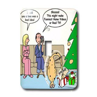 lsp_2808_1 Rich Diesslins Funny Christmas Cartoons   Bad Christmas Present Idea   Funniest Home Videos   Light Switch Covers   single toggle switch   Single Switch Plates  