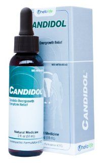 Candidol Candida Overgrowth Relief Medicine. All Natural Homeopathic Medicine Quickly Relieves Yeast, Fungus, and Candida Overgrowth Symptoms Including Itching, Fatigue, Headaches, Indigestion, and Congestion. 1 Bottle   Direct from Manufacturer.: Health &