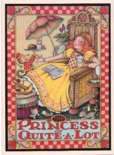 Mary Engelbreit Princess Of Quite A Lot 1994 Greeting Card 5x7 with Envelope: Health & Personal Care
