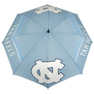 NCAA North Carolina Tarheels 62 Inch WindSheer Hybrid Umbrella : Sports Fan Golf Umbrellas : Sports & Outdoors