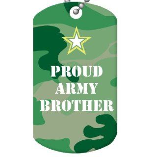 Proud Army Brother Dog Tag and Chain: Everything Else