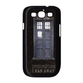 I Ran Away Doctor Who Tardis Police Box Samsung Galaxy S3 Case for Samsung Galaxy S3 I9300: Cell Phones & Accessories