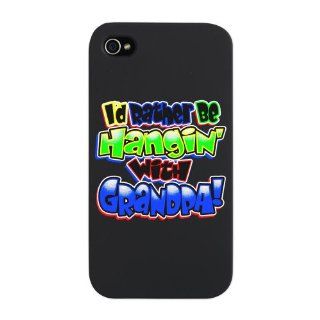 iPhone 4 or 4S Snap Case I'd Rather Be Hangin' with Grandpa: Everything Else