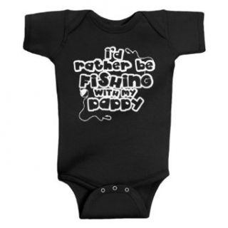 Threadrock 'I'd Rather Be Fishing With My Daddy' Infant Bodysuit: Clothing