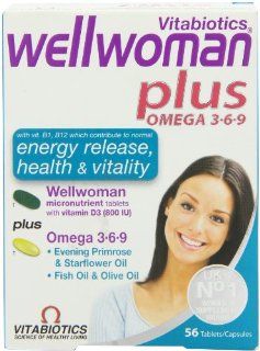 Wellwoman Plus Tablets 56 Capsules: Health & Personal Care