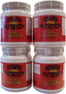 ProMax Protein 2000 Bodybuilder Formula (4 x 2lbs) Power Nutrition Pro Bodybuilding