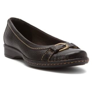 Clarks Women's Recent Bengal Black Leather 9.5 M US: Shoes