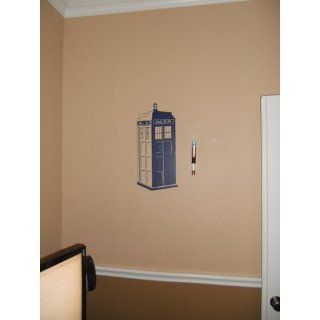 Phone Booth Tardis Doctor Who   Police Box Vinyl Wall Art Decal Stickers Decor Graphics  