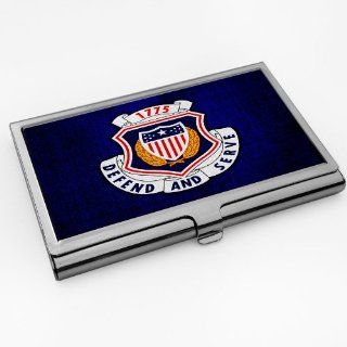 Business Card Holder with U.S. Army Adjutant General Corps regimental insignia 